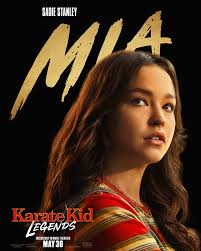Sadie Stanley is Mia. Karate Kid: Legends is exclusively in movie theatres  May 30. #KarateKidMovie