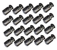 Asked 4 years, 11 months ago. Amazon Com 30pcs Black Cord Locks Stop Plastic End Single Hole Spring Loaded Toggle Clamp Slider Draw String Stopper Clips Clothing Sewing Cinch Tight Bag Climbing Industrial Scientific