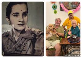 Happy 98th birthday to Capt (Dr)Paramjit Kaur Dhanoa, the first Lady Doctor  of the Army Medical Corps, to be posted in J & K area in 1956. She married  Late Major Gen