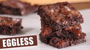 Eggless Brownies The Best Fudgy In 2020 Fudgy Brownies Fudgy Fudgy Brownie Recipe