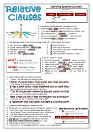 The relative clause recognize a relative clause when you find one. Relative Clauses Relative Clauses Teaching English Grammar English Writing Skills