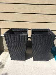 Check spelling or type a new query. Find More Two Tall Black Outdoor Planters From Costco For Sale At Up To 90 Off