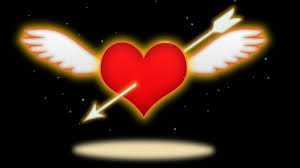 Choose from 75000+ heart graphic resources and download in the form of png the red heart with paper fold texture on transparent. Picture Valentine S Day Heart Wings Arrows Black 2560x1440