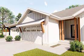 Plan 62701dj Farmhouse Duplex Family House Plans Modern Farmhouse Exterior Duplex House Plans