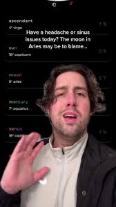 Headaches and Sinus Issues: The Influence of the Moon in Aries