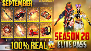 Beli elite pass dengan harga rp 175.000 dari aerostore. Free Fire Elite Pass Season 28 Rewards Leaked