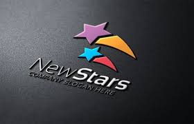 New Stars Logo Star Logo Symbol Design Logo Design Creative