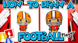 The advice here will assist you to recognize how a soccer ball looks so you can draw one. How To Draw A Cartoon Football Player