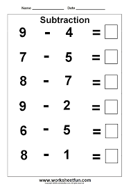 Club these grade 1 worksheets with math board games to get more than 20 x practice. Subtraction Worksheet Kindergarten Math Worksheets Free Addition Printable Readingst Grade Samsfriedchickenanddonuts