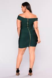 Cross My Body Dress Hunter Green In 2020 Hunter Green Dresses Body Dress Green Bandage Dress
