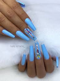 A home nail salon based in moy village, offering gel polish and spray tanning. 120 Best Coffin Nails Ideas That Suit Everyone Long Acrylic Nails Coffin Coffin Shape Nails Blue Acrylic Nails