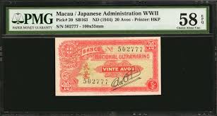 Todos nos pusimos de pie antes del partido para cantar el himno nacional.we all stood up before the start of the game to sing the national anthem. Lot Art Macau Banco Nacional Ultramarino 20 Avos Nd 1944 P 20 Pmg Choice About Uncirculated 58