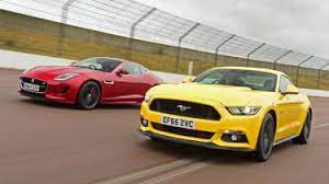 Check out ⭐ the new ford mustang gt convertible ⭐ test drive review: Ford Mustang Vs Jaguar F Type R Auto Express