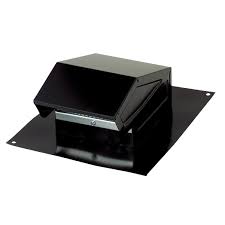 Search for bathroom roof vent with us. Broan Nutone 3 In Or 4 In Black Steel Roof Vent Cap Hills Flat Lumber