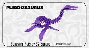 A dinosaur spiky hat activity, 6. Assembly And Instructions Boneyard Pets