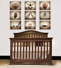 One of the most famous designs is sports bedrooms which can be decorated with balls, posters of their favorite sport teams and others. Pin On Collins Vintage Sports Nursery
