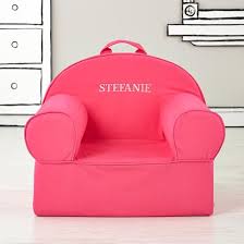 Love The Hot Pink Kids Soft Seating Personalized Chairs Kids Chairs