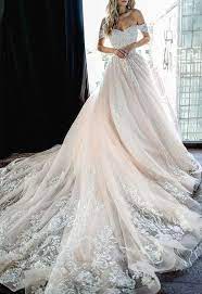 If you do a quick search for 'lace wedding dresses uk' on the below are some descriptions of the popular bridal lace used in many wedding gowns. New Romantic Bridal Dresses Wedding Dresses Romantic Pink Wedding Dresses Wedding Dress Champagne