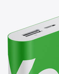 Matte Power Bank Mockup Halfside View Present Your Design On This Mockup Sim Enerjidepolama Energy Storage Powerbank Your Design