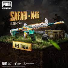 Pubg Mobile Lite Explore The Unknown With The New Safari M416 Skin Facebook