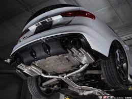 Audi B8 8 5 S4 Valved Cat Back Exhaust Resonated With 4 Black Chrome Swivel Tips Audi Driving Experience Chrome