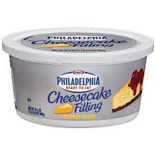 Philadelphia No Bake Original Cheesecake Filling 24 3 Oz Tub Walmart Com Cheese Cake Filling Philadelphia Cheesecake Filling Filling Recipes
