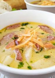 Potato Kielbasa Soup Kielbasa Soup Soup Dish Soup Recipes