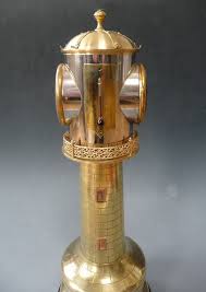 The first pendulum clock arrived in the 1600s, paving the way. Brass Lighthouse Clock Barometer Thermometers France Circa 1890 Artlistings