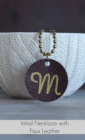 Faux Leather Initial Jewelry Pendant With Cricut Poshmark makes shopping fun, affordable & easy! faux leather initial jewelry pendant