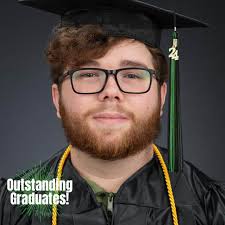 👏🎓Liam Simpson, a Communication major from Kenosha, WI, is recognized for  his work as a videographer and filmmaker within the College of Arts and  Humanities. He contributed significantly to the inaugural Cinema