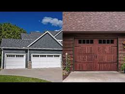 Modern garage door installation