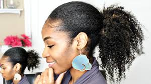 From jet black and deep espresso browns to cinnamon ginger, warm honey tones and platinum blondes, our. Ponytail With Clip In Extensions On Natural Hair Youtube