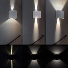 1x 2x 3x 4x 5x Led Up Down Strahler Haus Wand Effekt Auaen Leuchten Living Xxl Hauswand Strahler Led