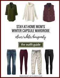 Basic Winter Capsule Wardrobe Plan 130 Outfits For Stay At Home Moms Free Download Easy Fashion For Moms Capsule Wardrobe Mom Capsule Wardrobe Winter Capsule Wardrobe