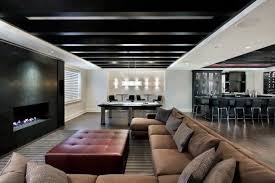 Finishing your basement and looking for a way to maximize your current ceiling height? Top 60 Best Basement Ceiling Ideas Downstairs Finishing Designs