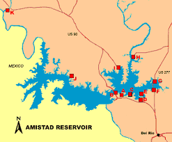Access to Amistad Reservoir