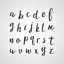 144 square feet of space. Hand Drawn Modern Script Quote Font Handwritten Alphabet For Quotes And Lettering Black Letters On A Bright Background Royalty Free Svg Cliparts Vectors And Stock Illustration Image 59609204
