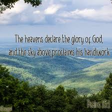 It was made to show us god and his glory. Pin On Encouragement