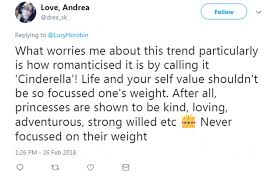 Alarming Cinderella Weight Challenge Sweeps Twitter