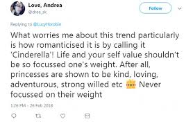 Alarming Cinderella Weight Challenge Sweeps Twitter