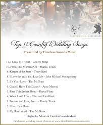 Blog Timeless Sounds Music In 2021 Country Wedding Songs Wedding Songs Wedding Ceremony Songs