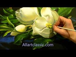 See more ideas about oil painting flowers, flower painting, still life art. Flowers Oil Painting Magnolias Youtube