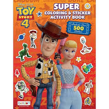 Cardinal® / ©disney pixar / toy story 4™. Toy Story 4 Super Sticker Book Paperback Target