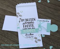 Papiertraume Stempelliebe Idee No 2 Kaffee Ole Stampinup Kaffee Einladung Bastelpaket Papiertraumeundst Einladungen Geburtstagseinladungen Idee