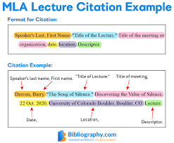 Check out on our guide on how to cite an image in mla How To Cite A Lecture In Apa Mla And Chicago Styles Bibliography Com