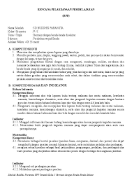 Rpp 1 lembar kelas 4 sd untuk tema 1, tema 2, tema 3, tema 4, tema 5, tema 6, tema 7, tema 8, tema 9. Doc Rpp Tematik Kelas 5 Reny Oktonia Academia Edu