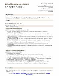 Real estate support role includes digital marketing, administration and support for sales and property management. Sales And Marketing Assistant Resume Samples Qwikresume