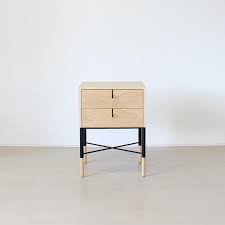 Phillip Two Drawer Nightstand Bed Side Table And End Table In 2020 Leather Side Table End Tables For Sale Drawer Nightstand