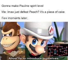 Pauline Spirit Fight In A Nutshell Super Smash Brothers Ultimate Smash Bros Funny Smash Bros Super Smash Bros Memes