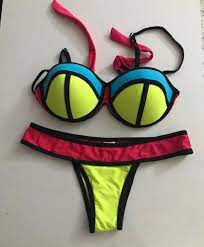 Shop the latest chic styles of 2021 biquini neon collections at zaful europe with prices down to €4.33, including biquini neon and more. Biquini 3d Neon Colorido Novo Moda Praia Feminina Nunca Usado 32654445 Enjoei